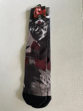 A NIGHTMARE ON ELM STREET HORROR MOVIE HALLOWEEN SOCKS NEW